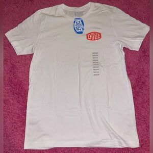 Hey Dude White T-Shirt